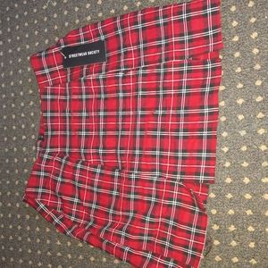 Plaid skirt